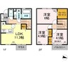 アリオン上東 3LDKの間取り