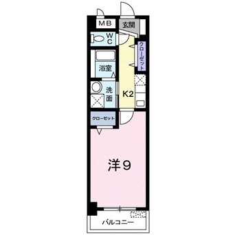 間取図 プラシード倉敷