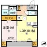 瀬戸内ハウジングⅡ 1LDKの間取り