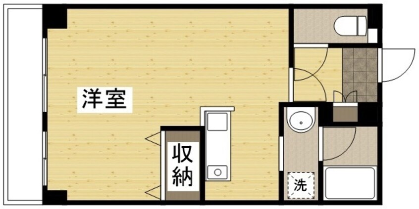 間取図 ジュメル倉敷