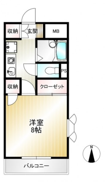 間取図 ハイシティー堀南
