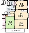 シンパティア　Ｃ棟の間取図