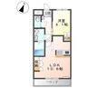 イー　ピース　ドゥ　プリンセス 1LDKの間取り