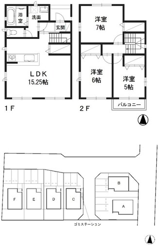 間取図 ファミーユ