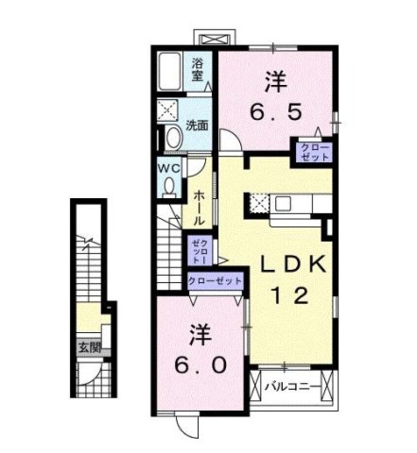 間取図 きぼう２