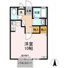 フォンテーヌ　アイ 1Rの間取り