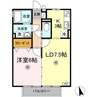 プリマヴェーラ 1LDKの間取り
