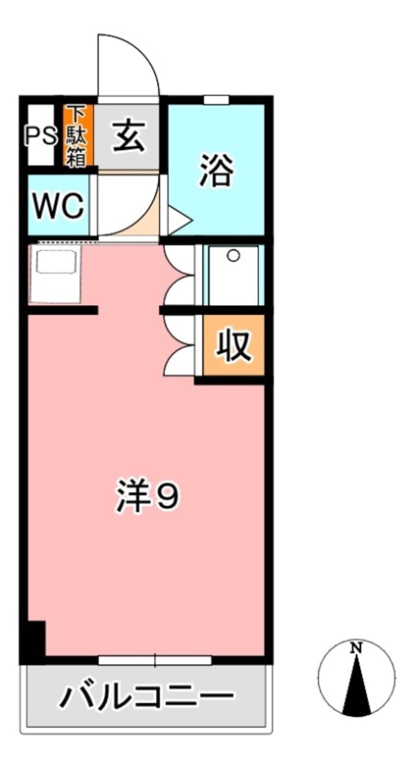 間取図 サンライズブルー