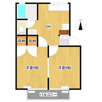 間取図 トゥインクル88