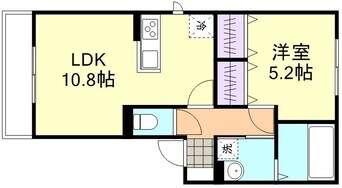 間取図 フォルティス倉敷C棟