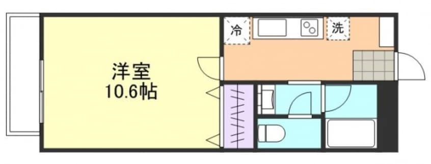 間取図 ＪＲＢハイツ倉敷駅前