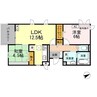 グランシイズ 2LDKの間取り
