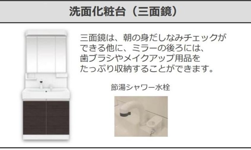 洗面（イメージ） 仮）スターテラスⅡ　福田町古新田