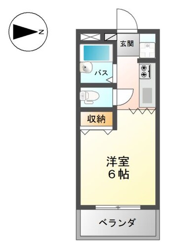 間取図 エスポワール老松