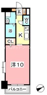水島臨海鉄道水島本線/倉敷市駅 徒歩19分 2階 築18年 1Kの間取り