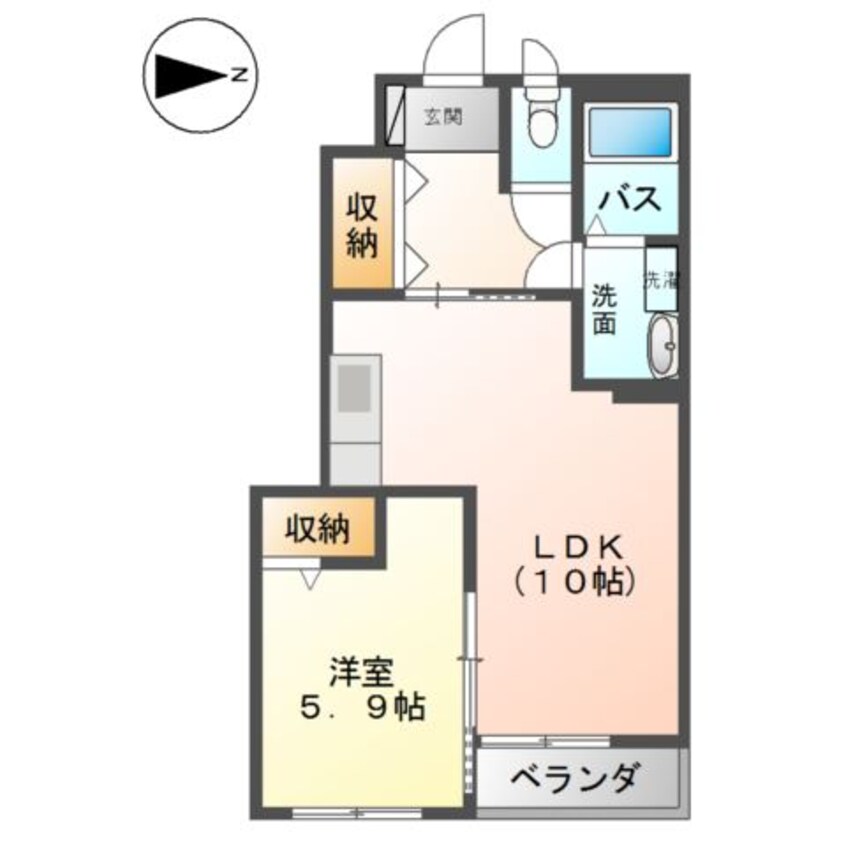 間取図 ウィスターリア