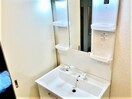 洗面化粧台　※2021年10月撮影 ライオンズマンション倉敷鶴形