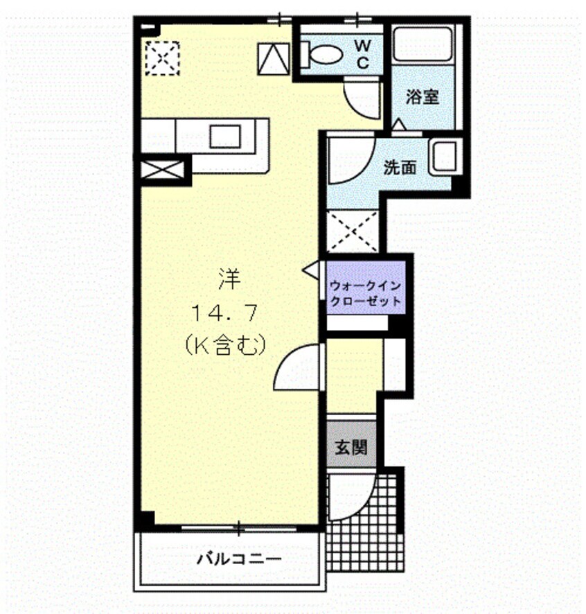 間取図 サンセレノ