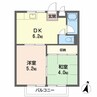小川コーポ 2DKの間取り