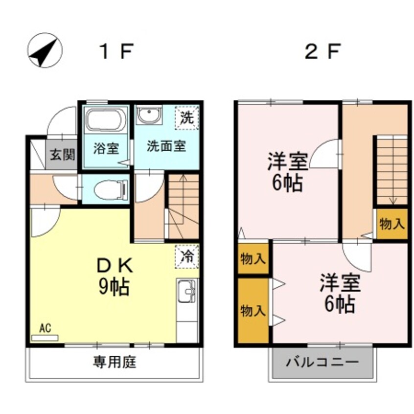 間取図 リジェール