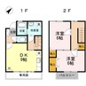 リジェール 2DKの間取り