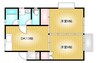 花の街ハイツＣ 2DKの間取り