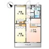 伯備線/総社駅 徒歩25分 2階 築21年 2LDKの間取り