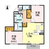 恵比寿Ⅱ 2LDKの間取り