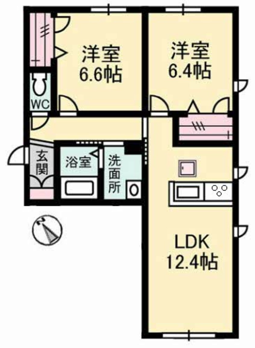 間取図 リラフォート