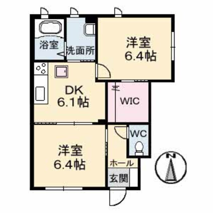 間取図 プラージュ