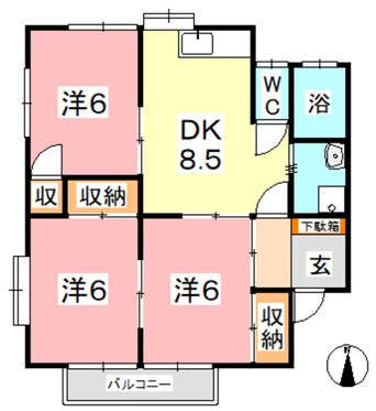 間取図 村田邸