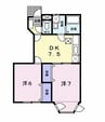 ニューコーポ小松Ａ 2DKの間取り
