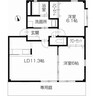 フォブール近藤C 2LDKの間取り