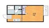 Flat4 1Kの間取り