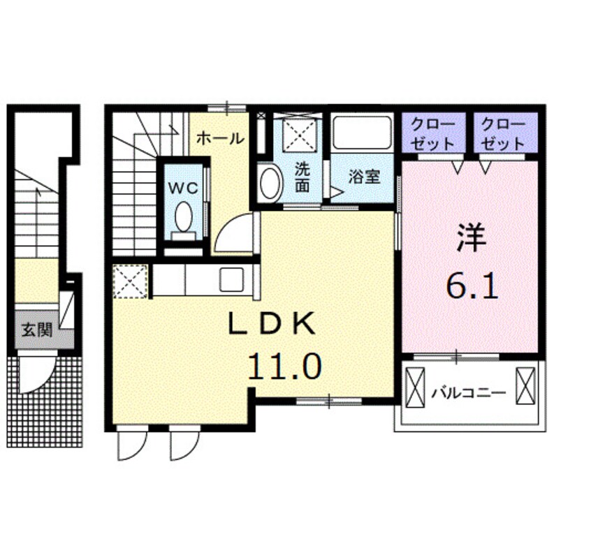 間取図 プティ・パキータ