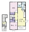サンフェニックスＡ 2LDKの間取り