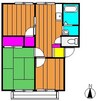 メゾンセンチュリー 3DKの間取り