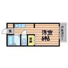 ジュネス貝原 1Kの間取り