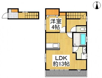 間取図 アフルエント大島