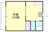ＯＷＬ 1DKの間取り