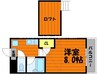 ミガール 1Kの間取り