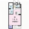 カーサ　サッジオ 1Rの間取り