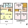 プリムローズ　ベル　C棟 3LDKの間取り