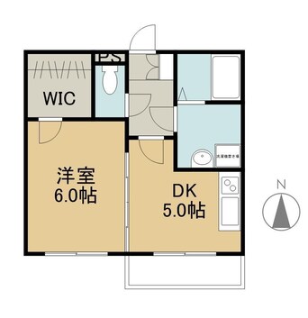 間取図 中屋マンション