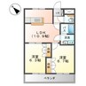 伯備線/総社駅 徒歩25分 1階 築21年 2LDKの間取り