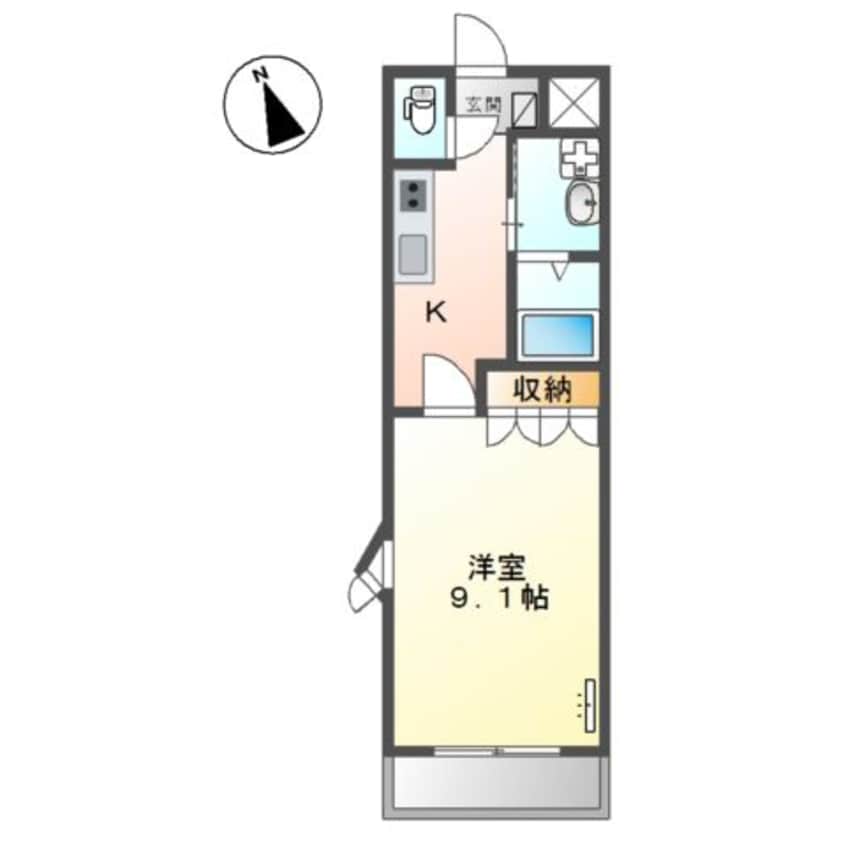 間取図 オリオン