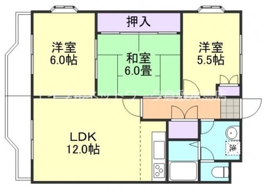 間取図 ニューマリッチ有楽Ⅰ