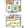ルレーブＫ　F棟 3LDKの間取り
