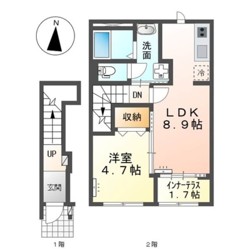 間取図 Ｇｒａｃｅ　Ｆｉｎｅ (グレースファイン)