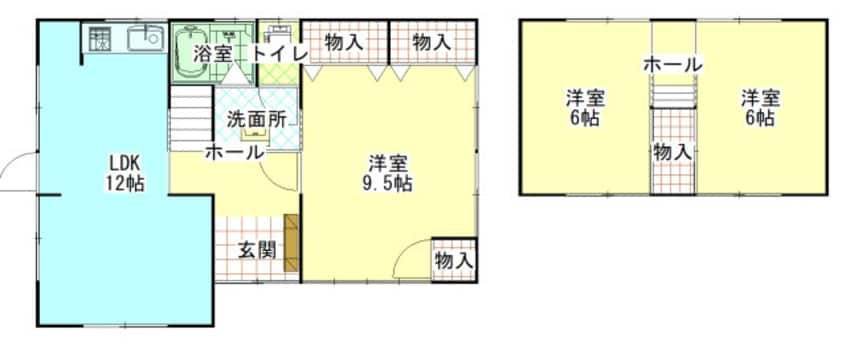 間取図 中庄戸建